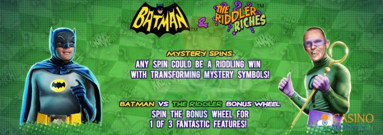 Batman & The Riddler Riches Slots