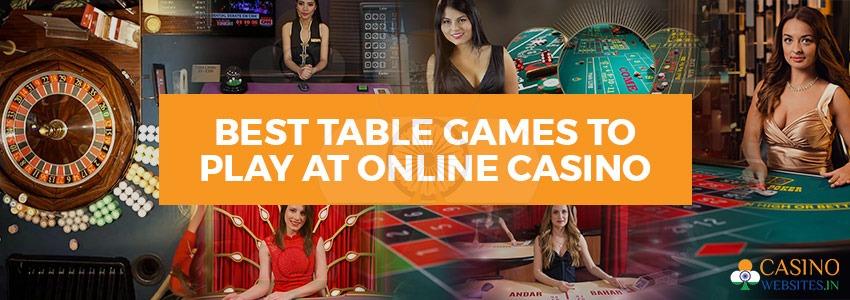 Best Table Games To Play At Casino