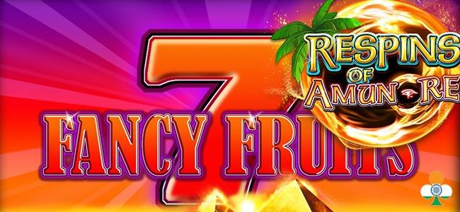 Fancy Fruits Respins of Amun Re in gamomat review