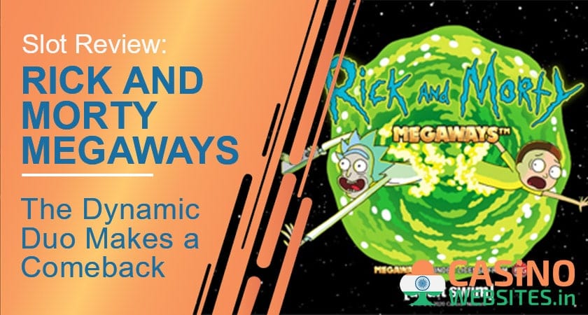 Rick and Morty Megaways banner
