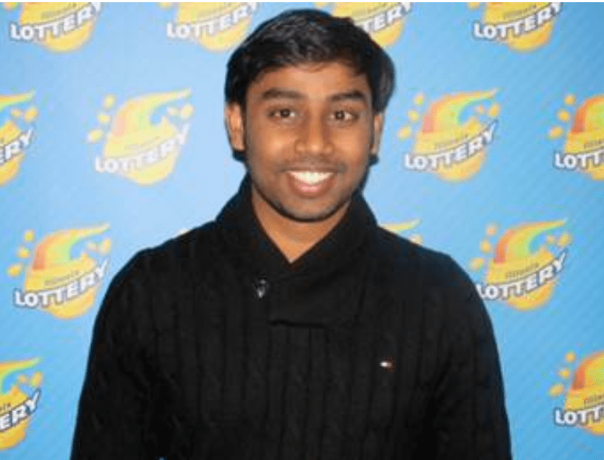 Nirmal Dhamodarasamy – Won $1 million in US Powerball