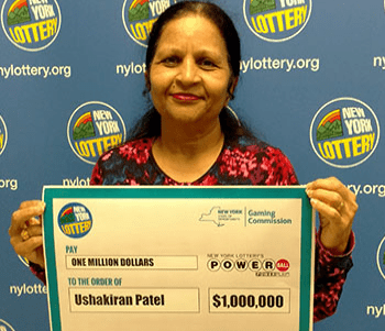 Ushakiran Patel – Won $1 million in US Powerball