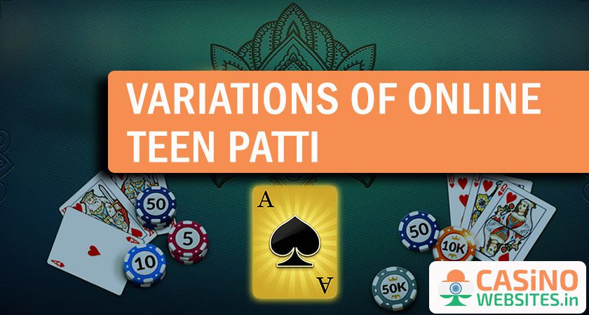 online teen patti game variations