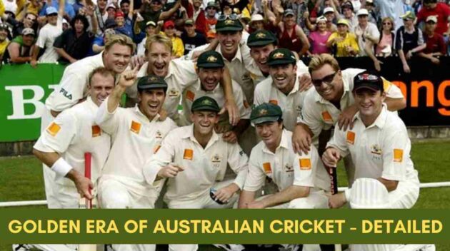 golden era of australian cricket