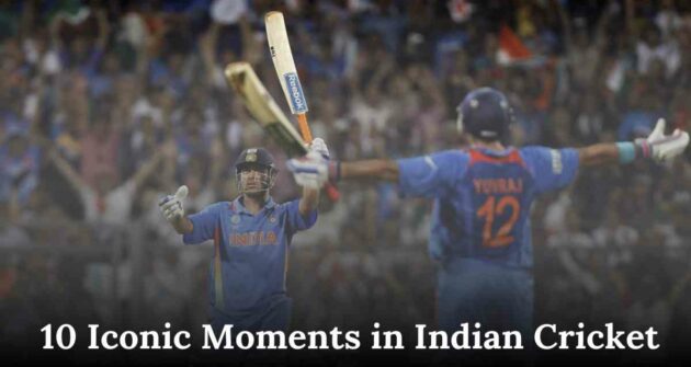 iconic moments in indian cricket