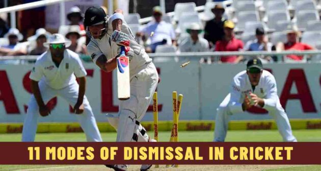 11 Modes of Dismissal in Cricket