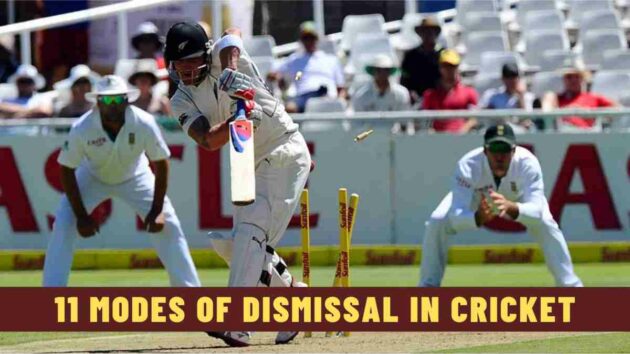 11 Modes of Dismissal in Cricket