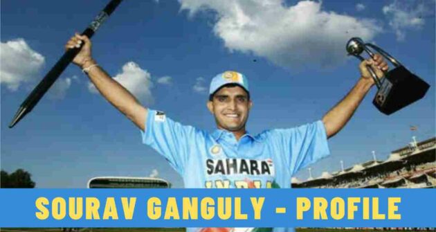 Sourav Ganguly - Profiling