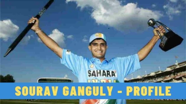 Sourav Ganguly - Profiling