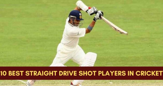 best straight drive shot players