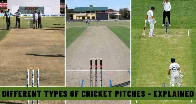 Different Types of Cricket Pitches - Explained