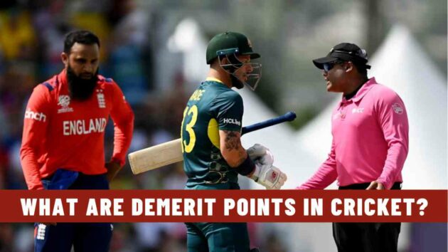 What are Demerit Points in Cricket? | Explained