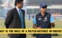 What is the Role of a Match Referee in Cricket?